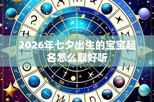 2026年七夕出生的宝宝起名怎么取好听