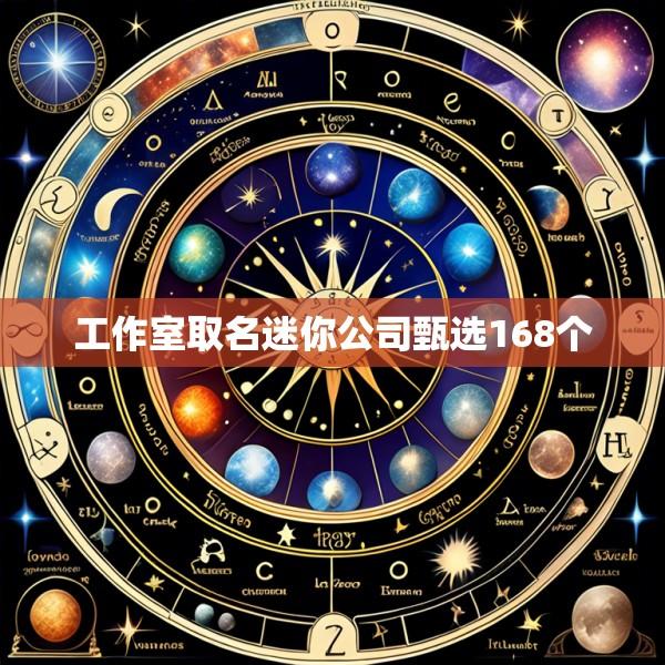 工作室取名迷你公司甄选168个