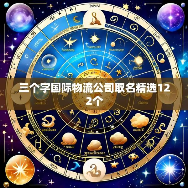三个字国际物流公司取名精选122个