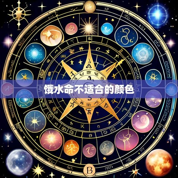 饿水命不适合的颜色