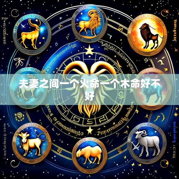 夫妻之间一个火命一个木命好不好
