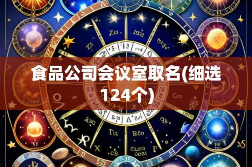 食品公司会议室取名(细选124个)