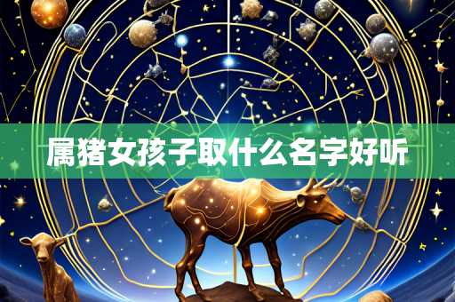 属猪女孩子取什么名字好听