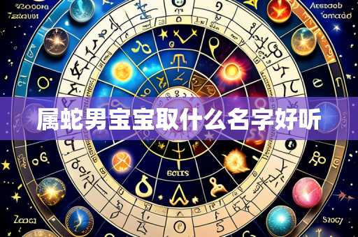 属蛇男宝宝取什么名字好听