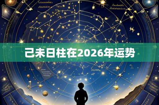 己未日柱在2026年运势