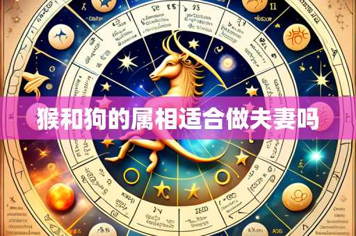 猴和狗的属相适合做夫妻吗