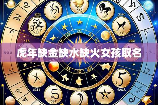 虎年缺金缺水缺火女孩取名