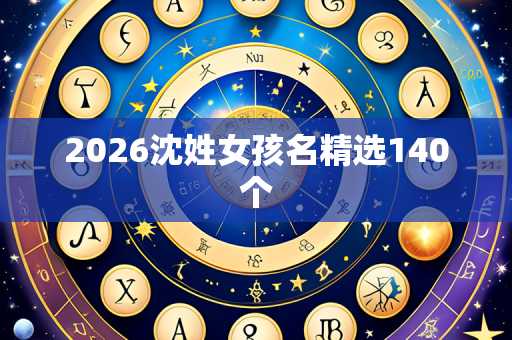 2026沈姓女孩名精选140个