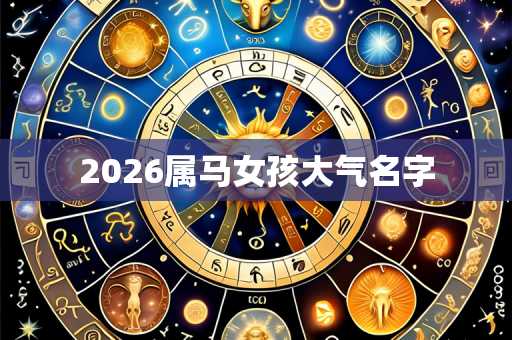 2026属马女孩大气名字