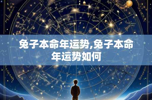 兔子本命年运势,兔子本命年运势如何