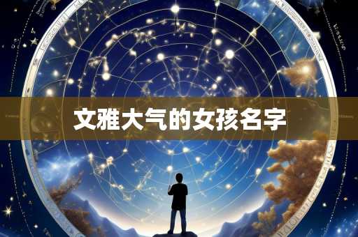文雅大气的女孩名字